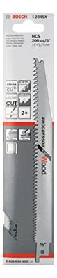 Bosch Accessories 2608654403 Reciprozaagblad S 2345 X, Progressor for Wood, set van 2 stuks Zaagbladlengte 200 mm 2 stuk(s)
