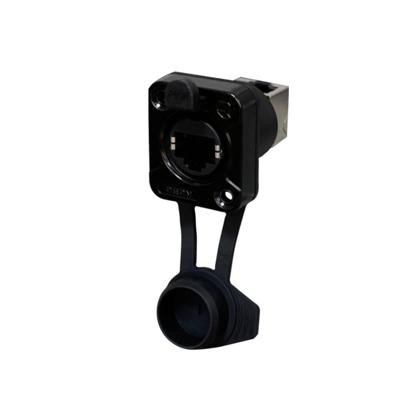 Rean AV RJ45 Feedthrough, 90° up, IP65 Airtight RRE8F-Z-011-1 Bus, inbouw Zwart 1 stuk(s) Rean AV RJ45 Feedthrough, 90° up, IP65 Airtight RRE8F-Z-011-1 Bus, inbouw Zwart 1 stuk(s)