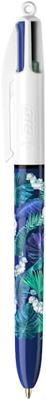 Bic Colours Decors, 4-kleurenbalpen, medium, klassieke inktkleuren, doos van 8 stuks - thumbnail