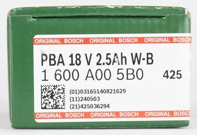Bosch Groen Accupack PBA 18V 2.5Ah W-B 18V Li-Ion Accu - 1600A005B0 - thumbnail