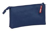 Pennenetui met 3 vakken El Pulpo Marineblauw 22 x 12 x 3 cm - thumbnail