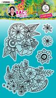 Studio Light • back to nature clear stempel flower stack - thumbnail