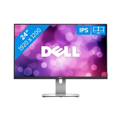 Dell UltraSharp U2415 LED-monitor 61 cm (24 inch) Energielabel A+ (A+++ - D) 1920 x 1200 pix WUXGA 6 ms HDMI, Mini DisplayPort, DisplayPort, Hoofdtelefoon (3.5