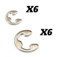 FTX - E-Clips-2,5Mm 4Mm (FTX10352) - thumbnail