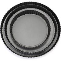 Krumble Quiche bakvorm set van 3 - Antraciet - thumbnail