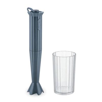 Alessi Plissé Staafmixer grijs