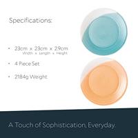 Royal Doulton Ontbijtborden / Dessertborden 1815 Bright Colours 23 cm - 4 Stuks - thumbnail