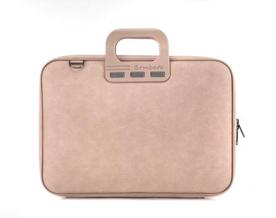 Denim Laptoptas 15,6 inch - Roze