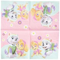 Servetten Paw Patrol Skye & Everest (20st) - thumbnail