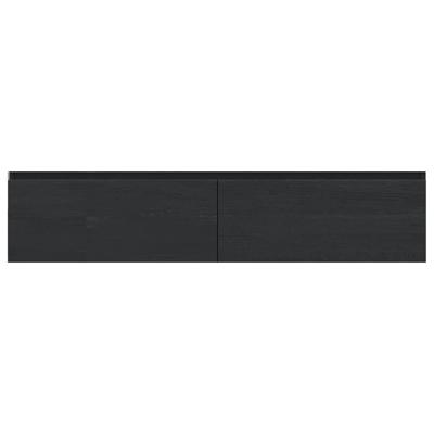 Gliss Design Onderkast Eros 160 cm 2 Lade Zwart eiken OP=OP Gliss Design Onderkast Eros 160 cm 2 Lade Zwart eiken OP=OP