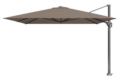 Platinum | Zweefparasol Challenger T¹ Telescoop Premium 350 x 350 cm | Havana