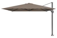 Platinum | Zweefparasol Challenger T¹ Telescoop Premium 350 x 350 cm | Havana - thumbnail