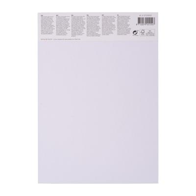 Talens gekleurd tekenpapier, 180 g, ft 21 x 29,7 cm, A4, geassorteerde warme kleuren, blok van 50 vel