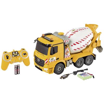 Carson Modellsport MB Arocs betonmixer 1:20 RC functiemodel voor beginners Truck Carson Modellsport MB Arocs betonmixer 1:20 RC functiemodel voor beginners Truck