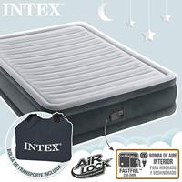 Intex 67768NP Comfort Plush Luchtbed 191x137x33 cm Grijs - thumbnail
