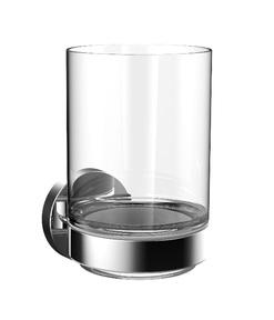 Emco Round glashouder met glas chroom 432000100