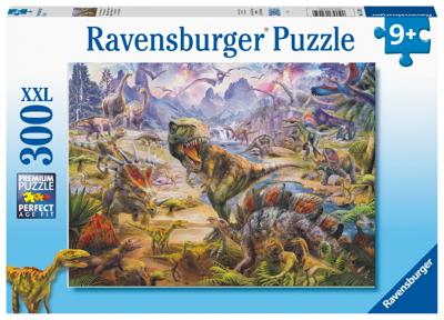 Ravensburger puzzel stukjes gigantische dinosauriër 300 XXL
