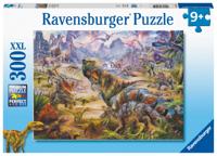 Ravensburger puzzel stukjes gigantische dinosauriër 300 XXL - thumbnail