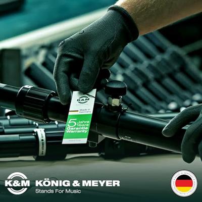 K&M 18820 Omega Pro keyboard standaard rood - thumbnail