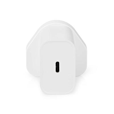 Nedis WCPD20W102WTUK Oplader Pd3.0 20w 1.67 / 2.22 / 3.0 A Outputs: 1 Usb-c™ 20 W Automatische Voltage Selectie