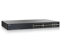 CISCO Small Business SRW2024-K9-EU - SG 300-28 - 28-poort Gigabit Managed Switch - thumbnail