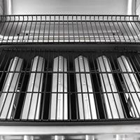 Gasbarbecue met 6 branders zwart en zilverkleurig - thumbnail