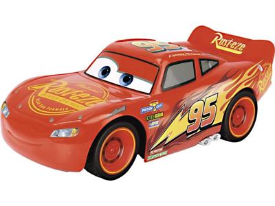 Dickie Toys 203084018 RC Cars 3 Lightning McQueen Crazy Crash 1:24 RC modelauto voor beginners Elektro Straatmodel