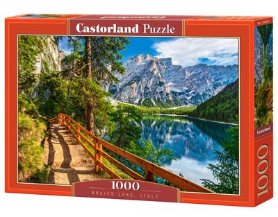 Selecta Castorland legpuzzel braies lake italy , 1000st. Selecta Castorland legpuzzel braies lake italy , 1000st.