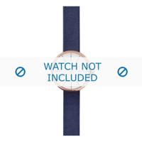 Horlogeband Skagen SKW2592 Leder Blauw 12mm - thumbnail