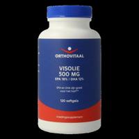 OrthoVitaal Visolie 500mg EPA 18% DHA 12% 120 Softgels - thumbnail