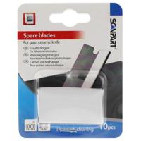 Scanpart Mesjes Radeermes Geel 10st. - thumbnail