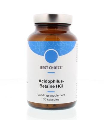 TS Choice Acidophilus betaine HCL 60 Capsules TS Choice Acidophilus betaine HCL 60 Capsules