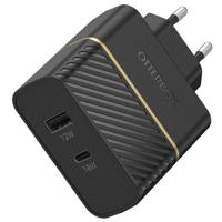 Otterbox EU Wall Charger 30W USB-oplader 30 W 1x USB-A, 1x USB-C USB PD Zwart Binnen - thumbnail