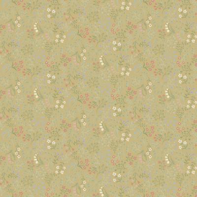Dutch Wallcoverings Angas - Marie Yellow - Geel