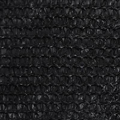 VidaXL Zonnezeil 160 g/m² 4x5 m hdpe zwart