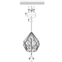 Eglo HanglampCarlton - 49933 - thumbnail