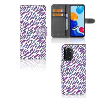 Xiaomi Redmi Note 11/11S | Telefoon Hoesje | Feathers Color Xiaomi Redmi Note 11/11S | Telefoon Hoesje | Feathers Color
