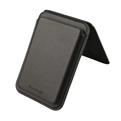 Pomologic Magsafe card portomonee stand - Black Pomologic Magsafe card portomonee stand - Black