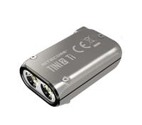 NiteCore TINI 2 Titanium Zaklamp werkt op een accu LED 500 lm 22 g - thumbnail