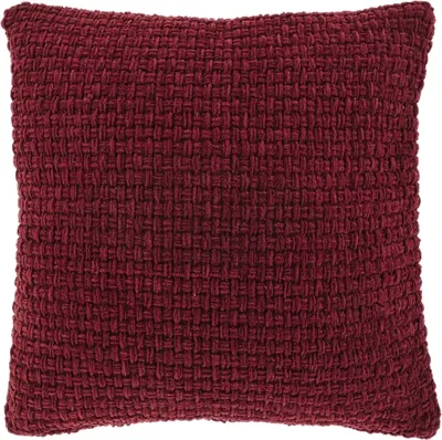 Unique Living kussen karli 45x45cm marsala