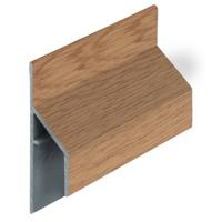 Keralit trim/kraal aansluitprofiel Licht eiken (2810) (gevelbekleding) - thumbnail