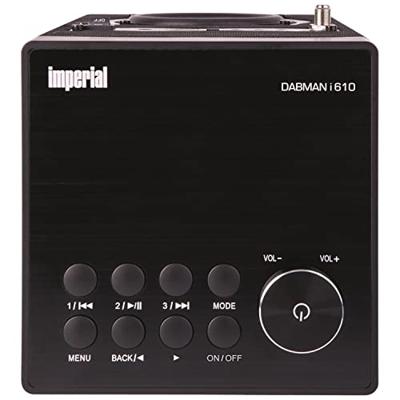 Imperial DABMAN I610 DAB+ Radio Zwart Imperial DABMAN I610 DAB+ Radio Zwart