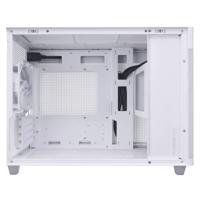 Asus Prime AP201 MicroATX Mini-tower PC-behuizing Wit - thumbnail