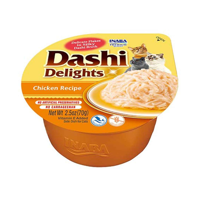 INABA Dashi Delights Chicken in broth - Kattensnoepje - 70g - thumbnail