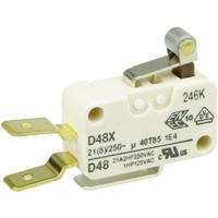 ZF D489-V3RA Microschakelaar D489-V3RA 250 V/AC 21 A 1x aan/(aan) Moment 1 stuk(s) - thumbnail