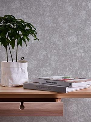 Livingwalls Profitex 2022 - Zilver - Gipslook - 389692