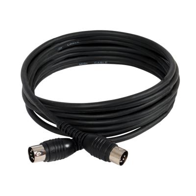 Devine VM1030 5 pin DIN male - 5 pin DIN male MIDI-kabel 3m Devine VM1030 5 pin DIN male - 5 pin DIN male MIDI-kabel 3m