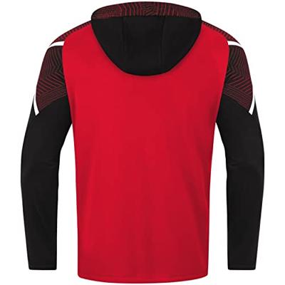 JAKO 6822 Jas Met Kap Performance - Rood/Zwart - XXL