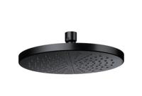 Hoofddouche Hotbath Mate Opbouw 20 cm Mat Zwart - thumbnail