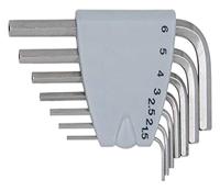 KS Tools 964.0315 Inbus Haakse schroevendraaierset 1.5 mm, 2 mm, 2.5 mm, 3 mm, 4 mm, 5 mm, 6 mm 7-delig - thumbnail